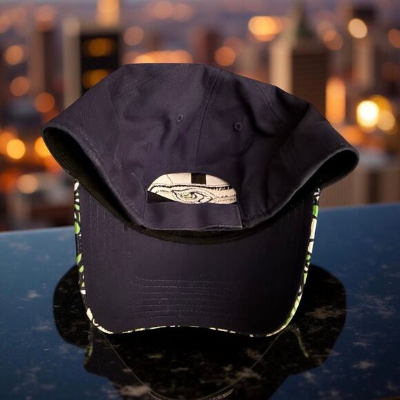 Youth Seattle Seahawks Pattern StrapBack Baseball Cap '47 Brand - Picture 7 of 8